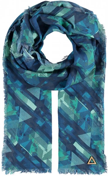 Scarf in cotton blend - Archive Edition inspired by Bauhaus