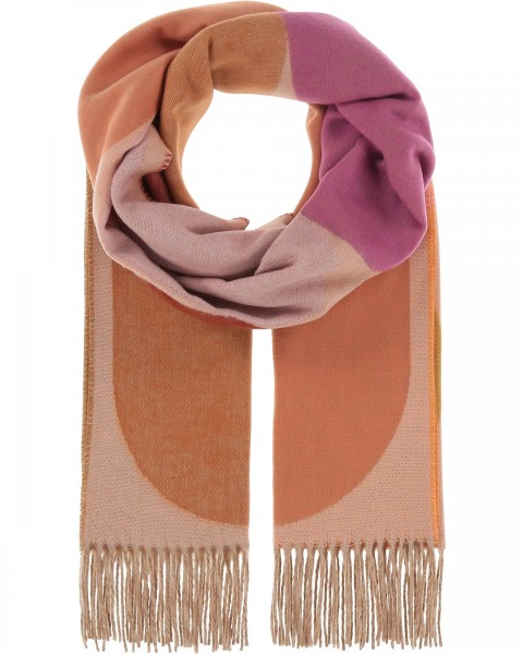 Cashmink-scarf with dot-design