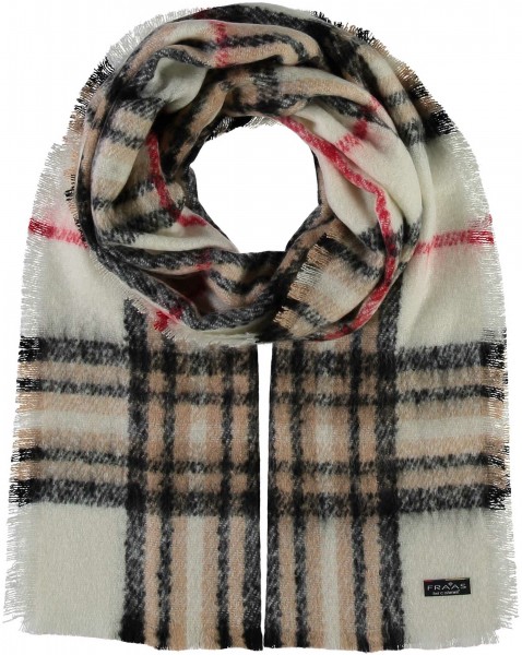 Cashmink®-stole with FRAAS Plaid - Made in Germany