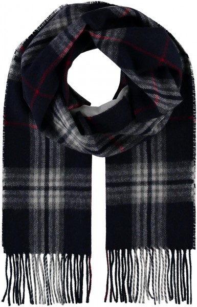 Scarf in cashmere / wool blend with FRAAS Plaid