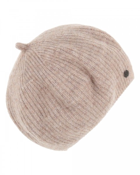 Sustainability Edition - Knitted beret cashew One Size