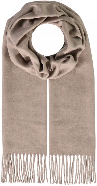 Cashmink® scarf with fringes - Made in Germany