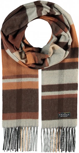 Cashmink®-Schal mit Karo - Made in Germany