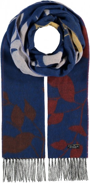 Sustainability Edition - Cashmink®-Scarf with leaf-design - Made in Germany