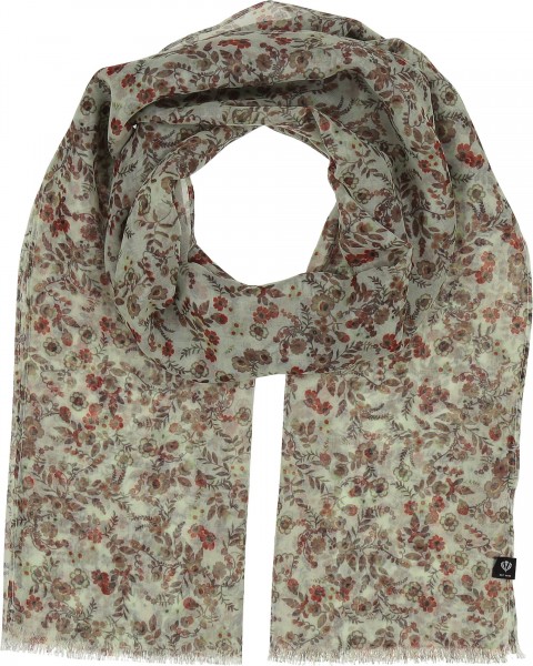 Sustainability Edition - Scarf with flower-design