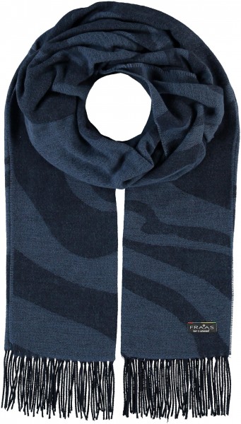 Sustainability Edition - Cashmink®-Scarf with wave-design - Made in Germany