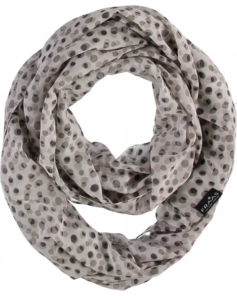 Dotted FRAAS loop in cotton-silk blend