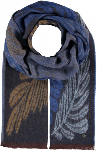 Sustainability Edition - Wool Scarf with leaf-design - Made in Germany