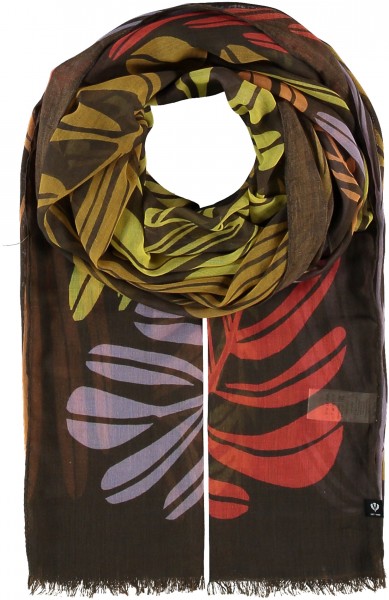 Sustainability Edition - Stole with leaf-design