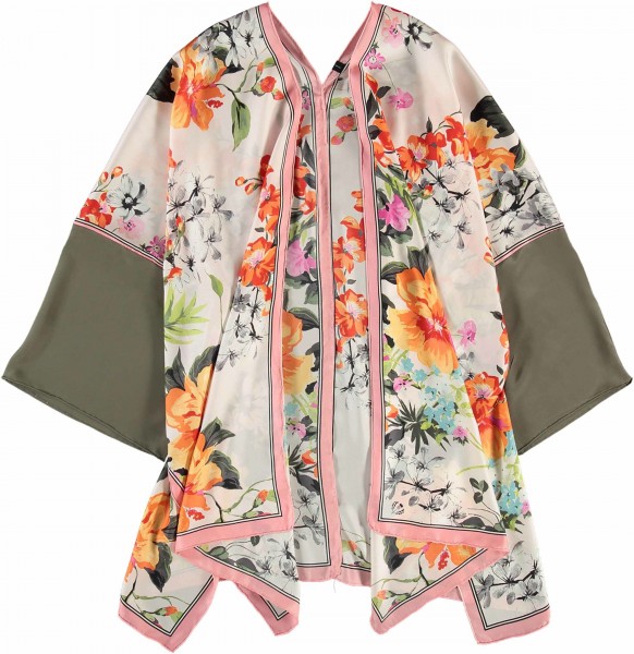 Limitierte Upcycling Edition - Kimono aus reiner Seide