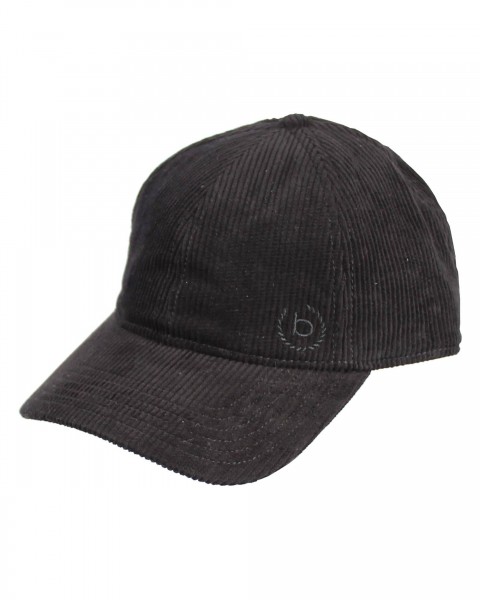 Corduroy basecap made of pure cotton black One Size