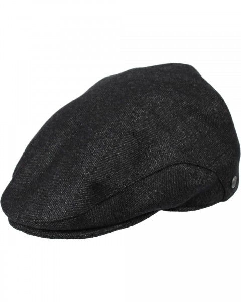 Melange flat cap with British flair