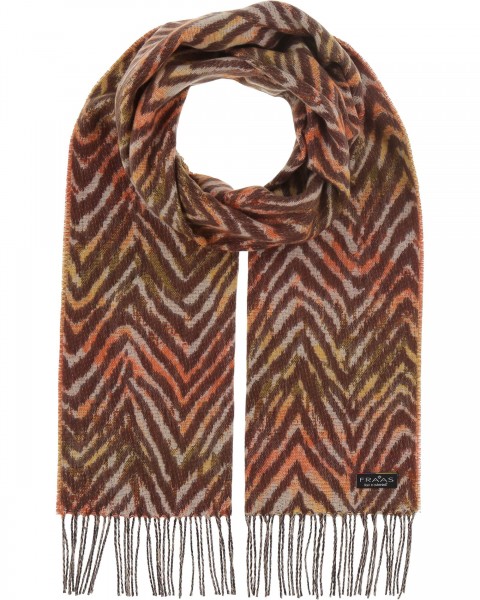 Sustainability Edition - Cashmink-scarf with zebra-design - Made in Germany