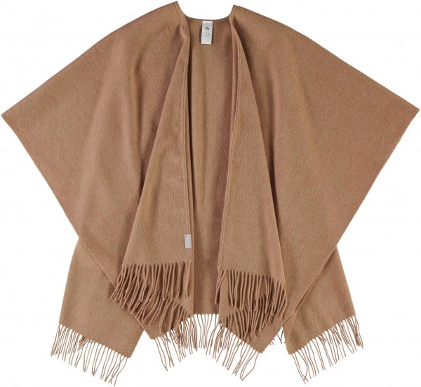 Poncho made of pure wool