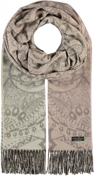 Cashmink®-Scarf with paisley-design - Made in Germany