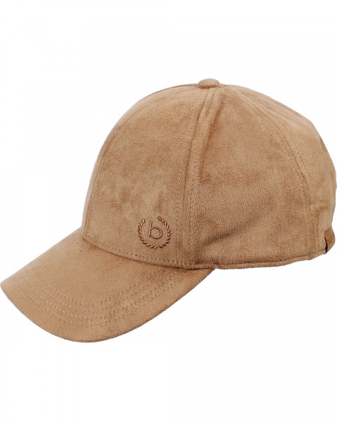 Basecap in suede look camel One Size